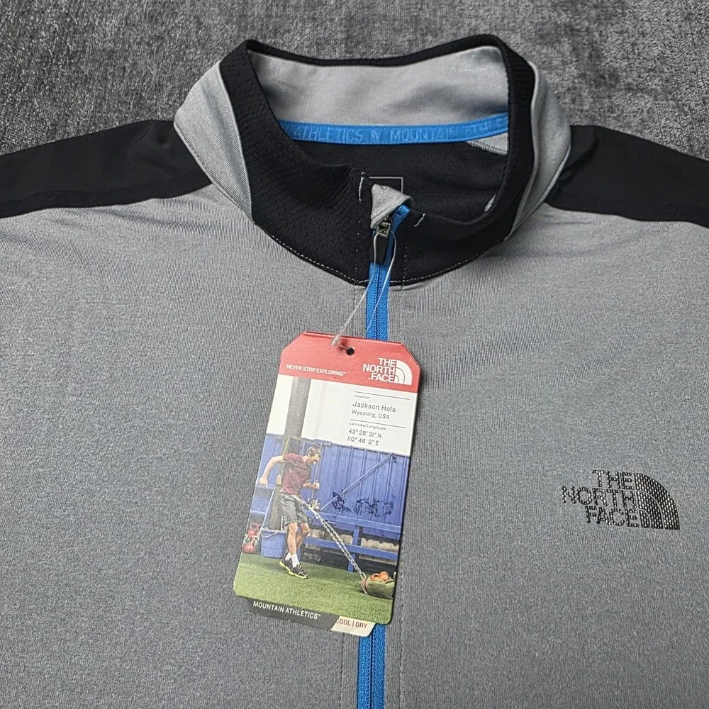 North Face Kilowatt 1/4 Zip Base Layer Flashdry-XD Mens Small Performance Hiking